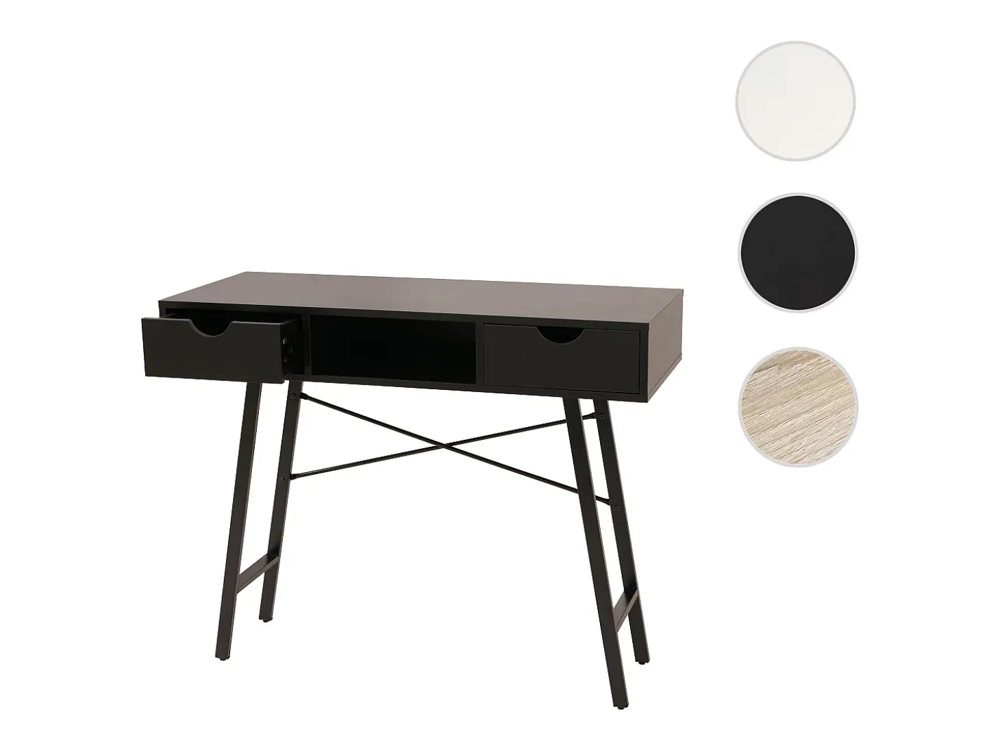 Mesa consola MCW-E92, negro