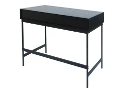 Mesa consola MCW-O41, aspecto madera negro