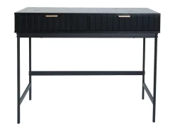 Mesa consola MCW-O41, aspecto madera negro