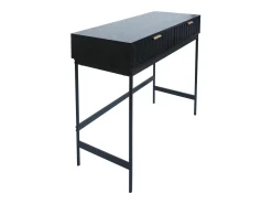 Mesa consola MCW-O41, aspecto madera negro