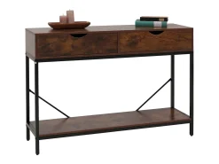 Mesa consola MCW-O76, marrón rojizo