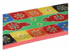 Mesa Consola Multicolor 100 x 30 x 75 cm Madera maciza de Mango