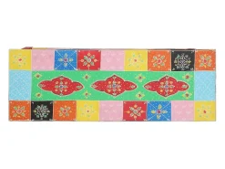 Mesa Consola Multicolor 100 x 30 x 75 cm Madera maciza de Mango