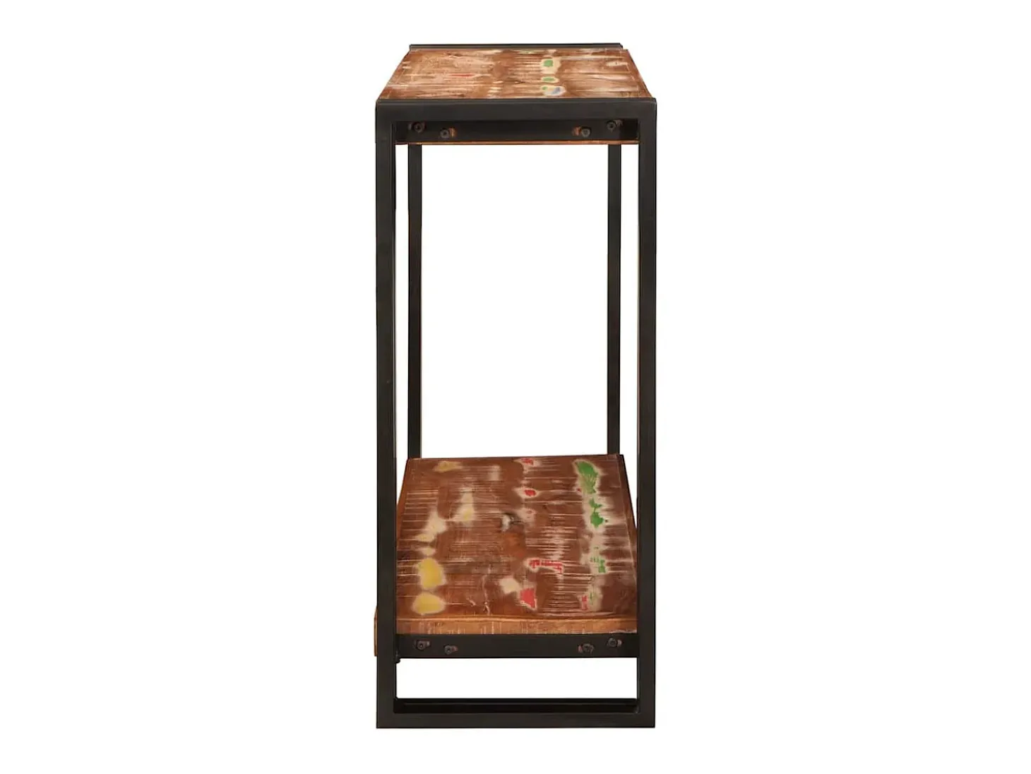 Mesa Consola Multicolor 90 x 33 x 75 cm madera maciza reciclada