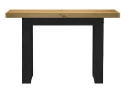 Mesa consola NOAIN patas en U madera maciza pino 120x30x75 cm
