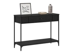 Mesa Consola Otro Roble negro 100 x 34.5 x 75 cm