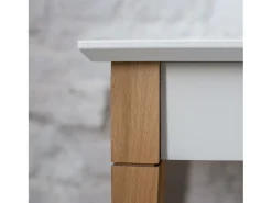 Mesa Consola Pequeña Con Estante 85 x 35 cm Mimo Verde Salvia