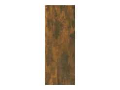 Mesa consola Roble ahumado 105x30x80 cm Madera de ingeniería