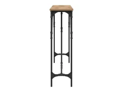 Mesa Consola Roble artisan 140 x 23 x 75 cm
