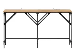 Mesa Consola Roble artisan 140 x 29 x 75 cm