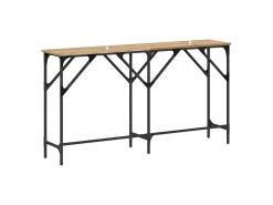 Mesa Consola Roble artisan 140 x 29 x 75 cm
