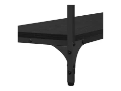 Mesa Consola Roble negro 100 x 30 x 75 cm Madera contrachapada