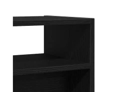 Mesa Consola Roble negro 78 x 30 x 80 cm Madera contrachapada
