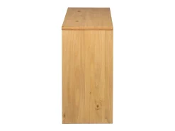 Mesa consola SAUDA madera maciza de pino roble 89,5x36,5x73 cm