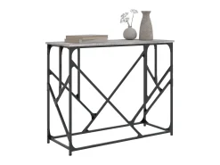 Mesa consola Sonoma gris 100x40x80 cm madera de ingeniería