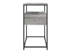 Mesa consola Sonoma gris 75x40x75 cm madera de ingeniería