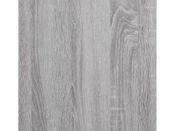 Mesa consola Sonoma gris 75x40x75 cm madera de ingeniería