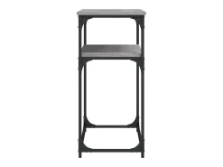 Mesa consola Sonoma gris 100x35,5x75 cm madera de ingeniería