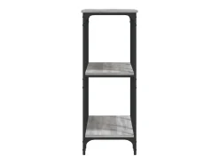 Mesa consola Sonoma gris 102x35x90 cm madera de ingeniería