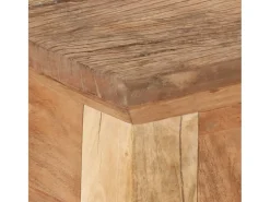 Mesa consola 90,5x30x75 cm Acacia y madera recuperada