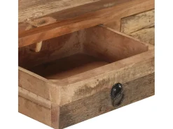 Mesa consola 90,5x30x75 cm Acacia y madera recuperada