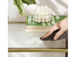 Mesa consola 100x35x80 cm dorado