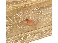 Mesa consola 80x35x74 cm Madera maciza de mango