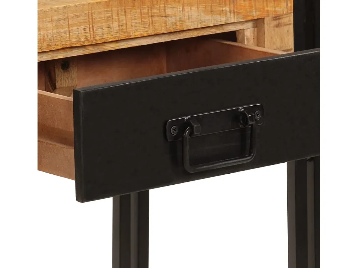 Mesa consola 110x30x76 cm Madera maciza de mango