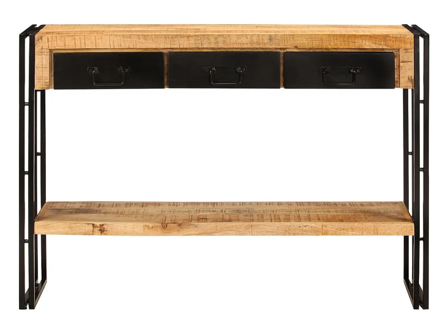Mesa consola 110x30x76 cm Madera maciza de mango