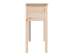 Mesa consola 70x35x75 cm Madera maciza de pino
