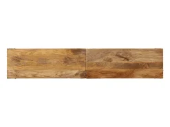 Mesa consola 180x35x70 cm madera maciza de mango