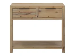 Mesa consola 82x33x73 cm Madera maciza de acacia