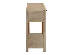 Mesa consola 82x33x73 cm Madera maciza de acacia
