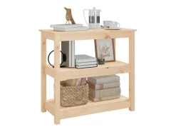 Mesa consola 80x40x74 cm Madera maciza de pino