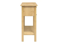 Mesa consola 114x34,5x73 cm madera maciza de pino