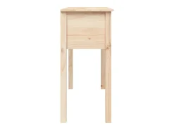 Mesa consola 100x35x75 cm Madera maciza de pino