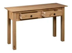 Mesa consola 110x40x72 cm Pino macizo gama Panamá