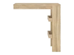 Mesa de bar de pared contrachapada roble Sonoma 102x45x103,5cm