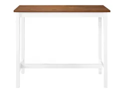 Mesa de bar madera maciza 108x60x91 cm ES877765