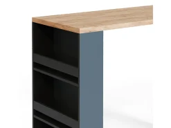 Mesa de bar roble 57x117x106