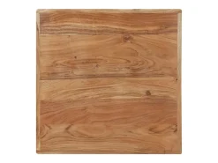Mesa de bistró madera maciza de acacia 60x60x76 cm