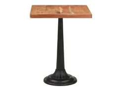 Mesa de bistró madera maciza de acacia 60x60x76 cm