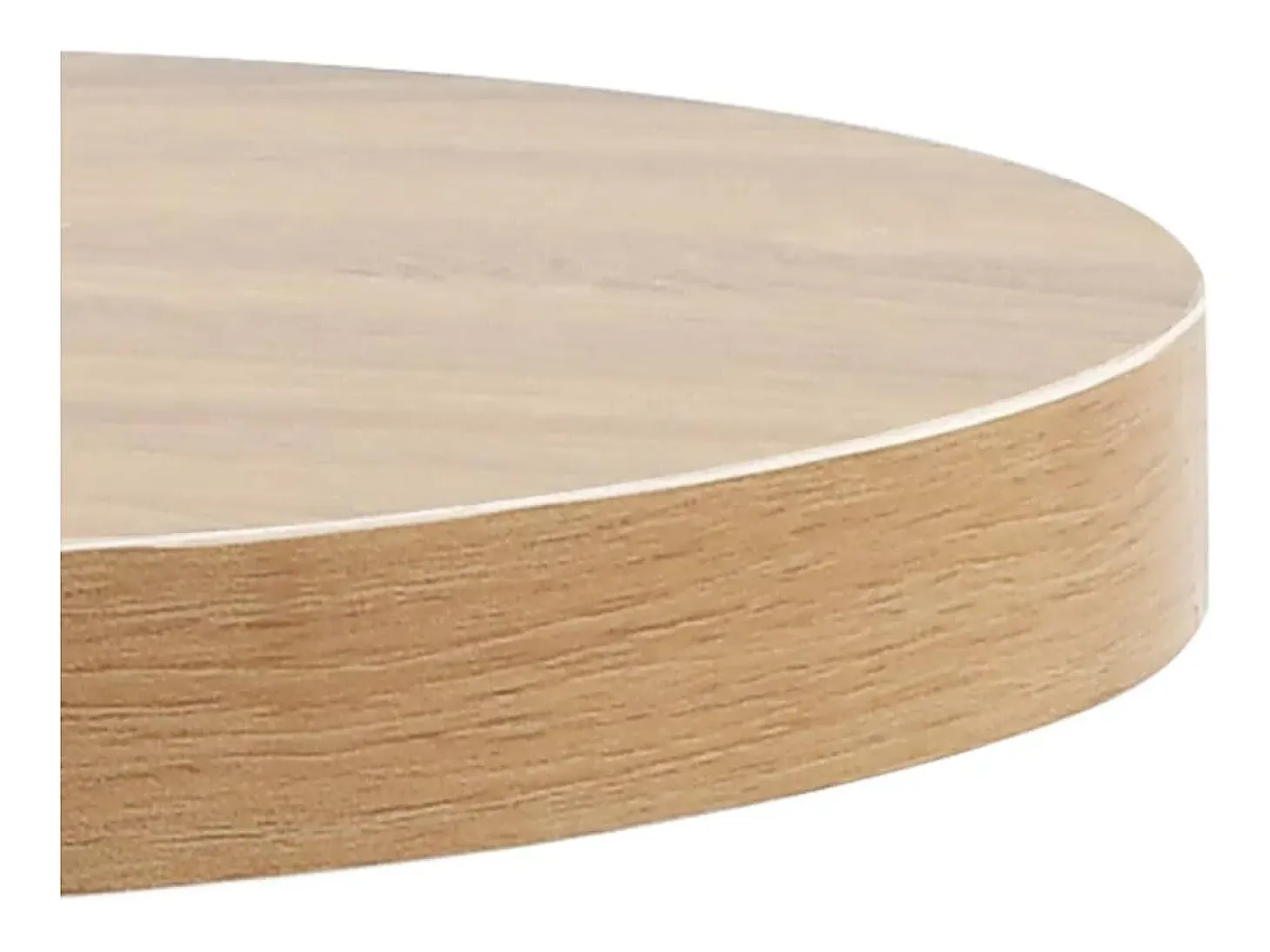 Mesa de bistró MDF marrón claro 50 cm