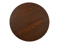 Mesa de bistró MDF marrón oscuro 60 cm
