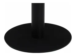 Mesa de bistró MDF marrón oscuro 60 cm