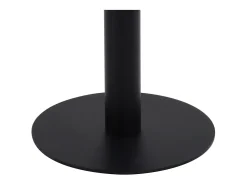 Mesa de bistró MDF marrón oscuro 50x50 cm