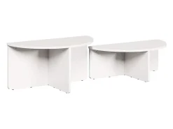 Mesa de Café 2 piezas 79 x 39.5 x 40 cm