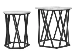 Mesa de Café 2 piezas Gris sonoma 50 x 50 x 50 cm