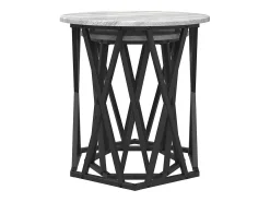 Mesa de Café 2 piezas Gris sonoma 50 x 50 x 50 cm