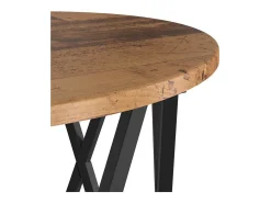 Mesa de Café 2 piezas Madera vieja 50 x 50 x 50 cm